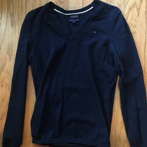 tommy hilfiger navy sweater